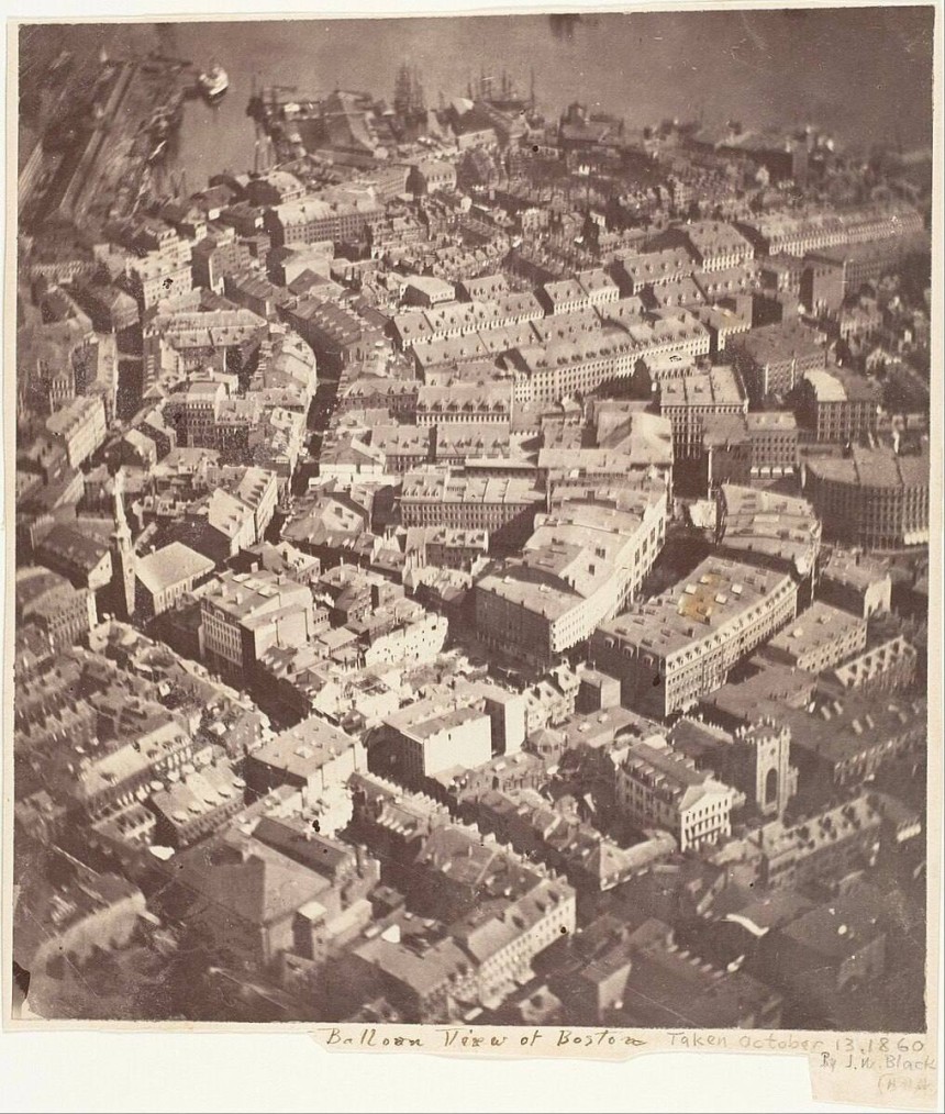 Перші кроки в небо: аерофотозйомка 1860 року - піонерське мистецтво
