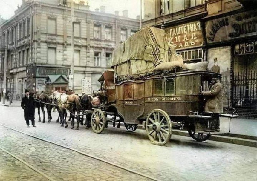 Маршрутка Київ-Житомир 1900 рік: Історія та Технічні Деталі