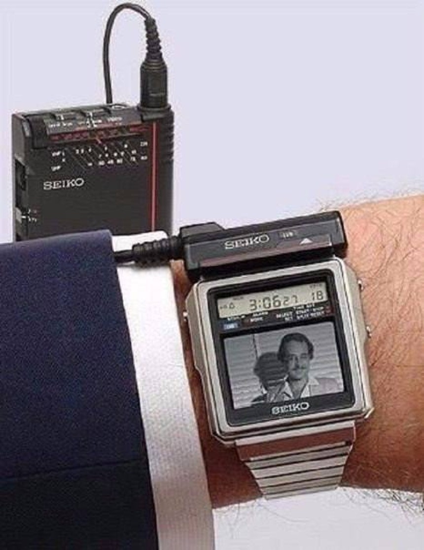 Годинник Seiko з телевізором 1982: унікальний дизайн Японії